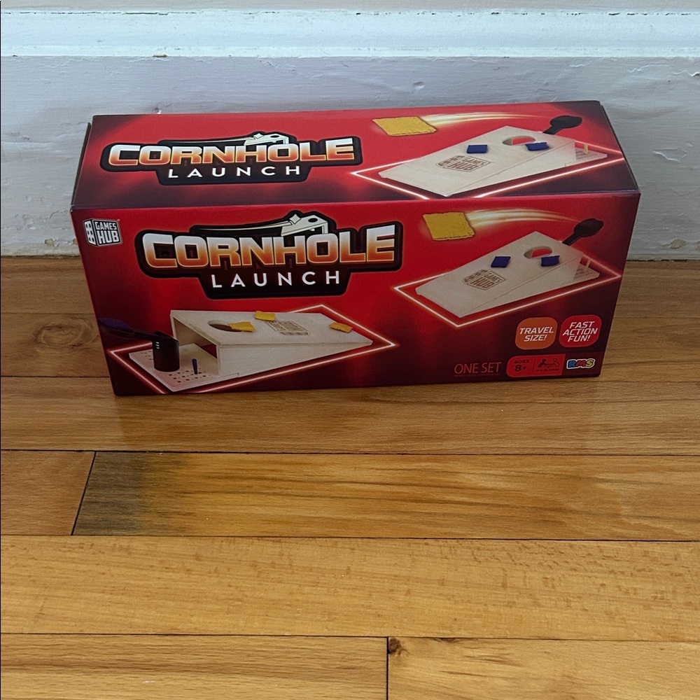 Cornhole Launch Game Set - Red